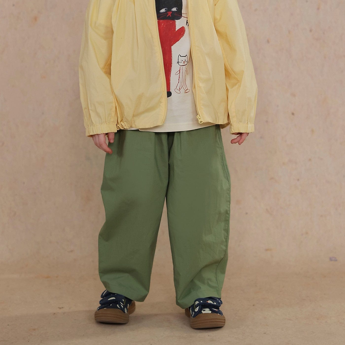 ロングパンツ・スウェットパンツ Matcha green / 80cm thin cotton casual pants【mh0009484】