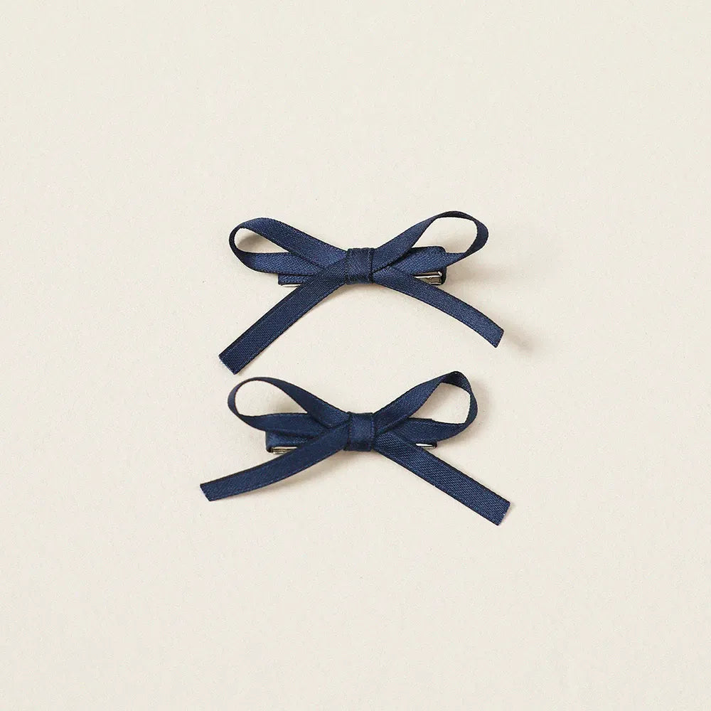 ヘアアクセサリー ヘアアクセサリー ガールズリボンヘアピン前髪クリップ【mh0011287】