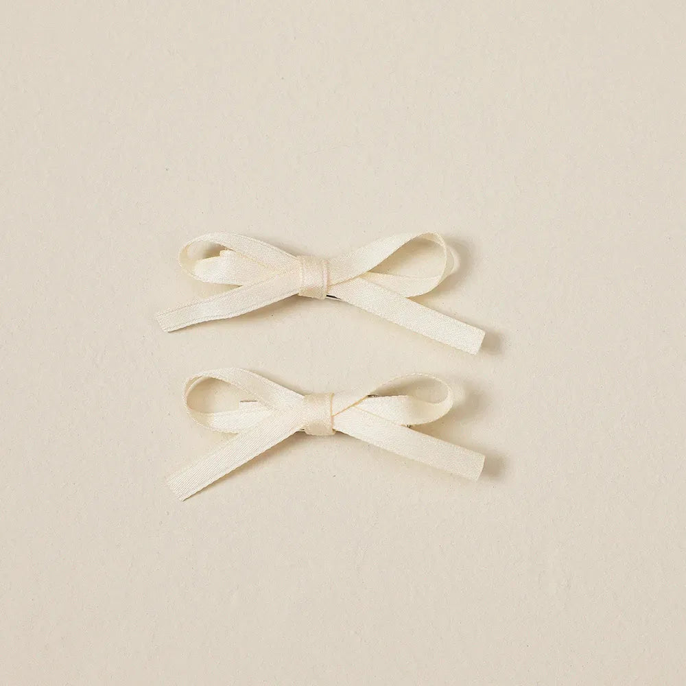 ヘアアクセサリー ヘアアクセサリー ガールズリボンヘアピン前髪クリップ【mh0011287】