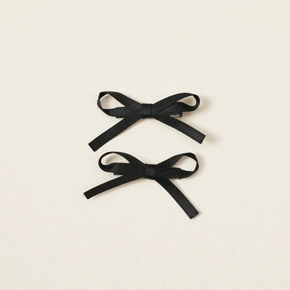 ヘアアクセサリー ヘアアクセサリー ガールズリボンヘアピン前髪クリップ【mh0011287】