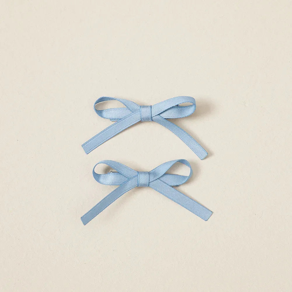 ヘアアクセサリー ヘアアクセサリー ガールズリボンヘアピン前髪クリップ【mh0011287】