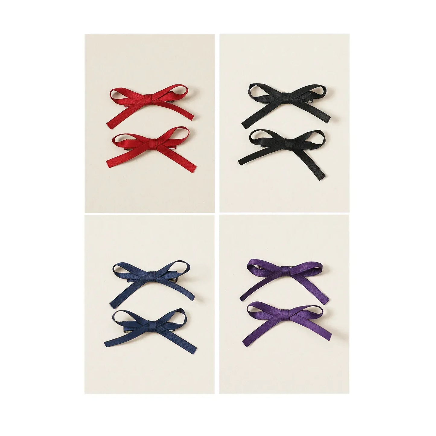 ヘアアクセサリー ヘアアクセサリー ガールズリボンヘアピン前髪クリップ【mh0011287】