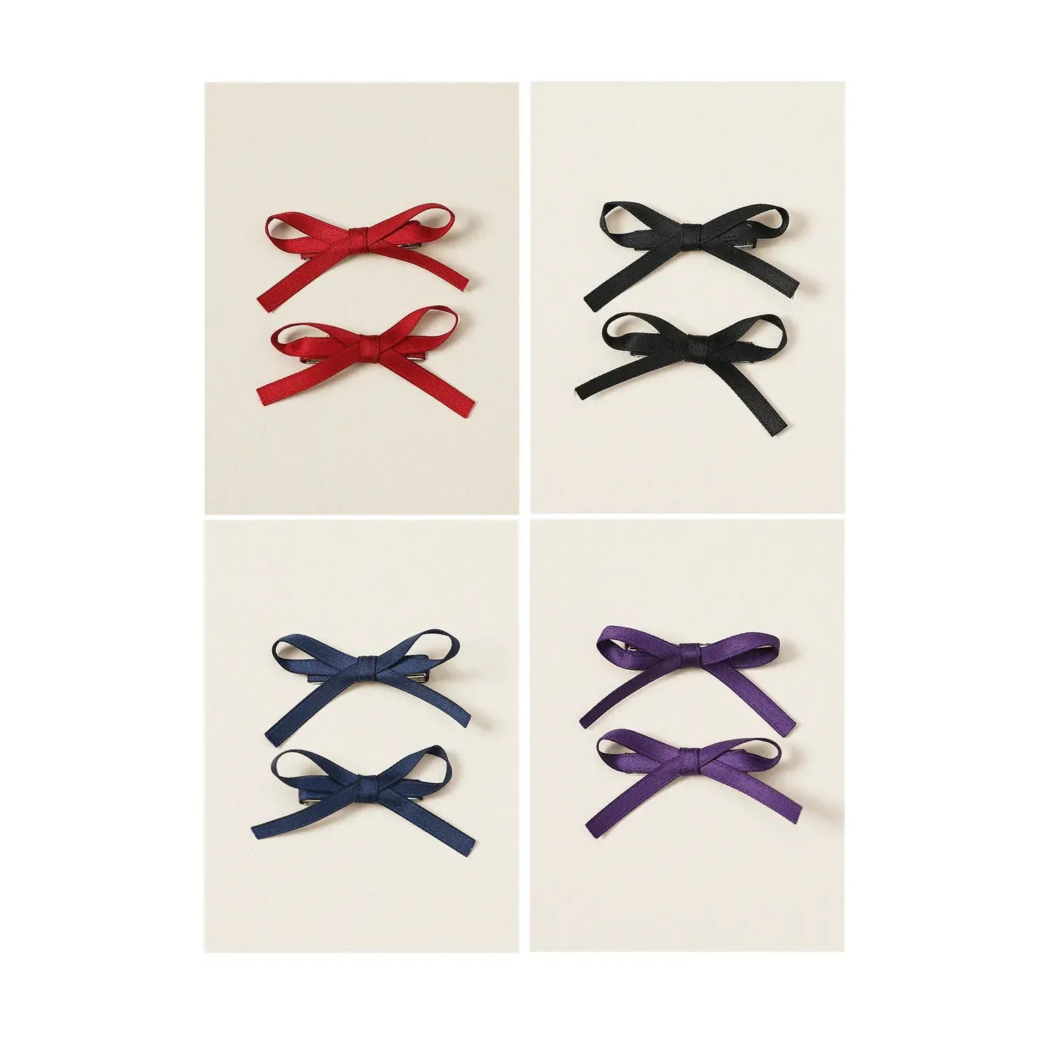 ヘアアクセサリー ヘアアクセサリー ガールズリボンヘアピン前髪クリップ【mh0011287】