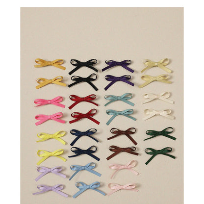 ヘアアクセサリー ヘアアクセサリー ガールズリボンヘアピン前髪クリップ【mh0011287】