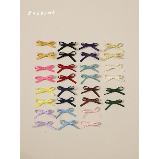 ヘアアクセサリー ヘアアクセサリー ガールズリボンヘアピン前髪クリップ【mh0011287】