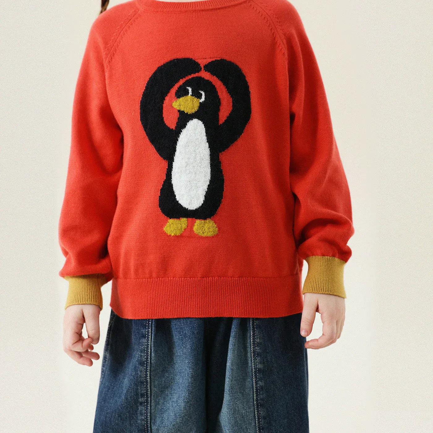 ニット・セーター アニマル柄ニットセータープルオーバー【mh0011289】