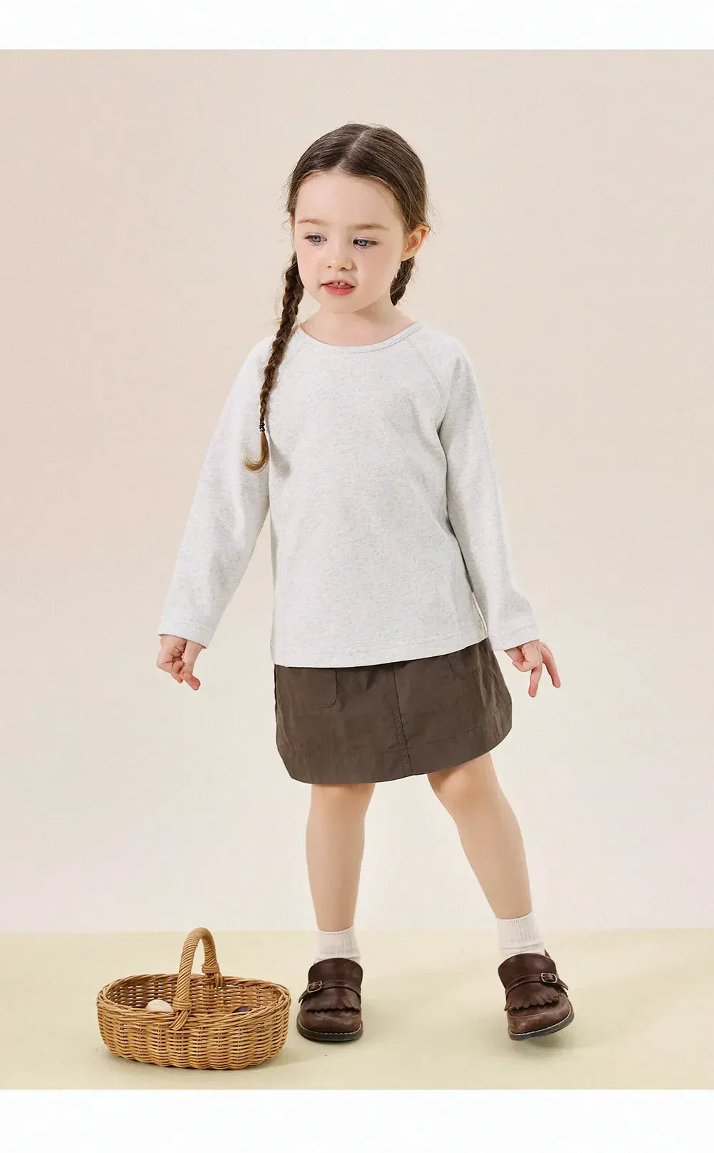 スカート ミドル丈シンプル山ガールスカート【mh0011290】