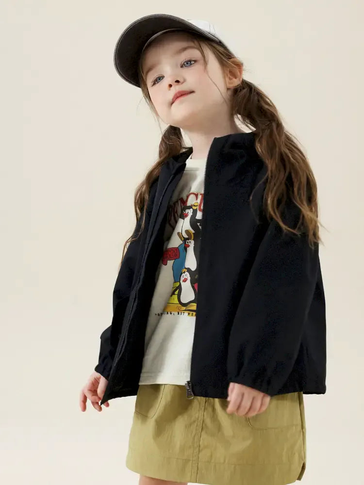 ショートコート・ジャケット・ジャンパー フーディジップアップウィンドブレーカー【mh0011296】