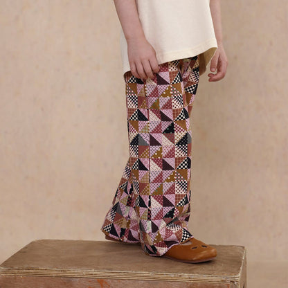 ロングパンツ・スウェットパンツ Multi Color / 80cm pima cotton plaid casual pants【mh0009490】