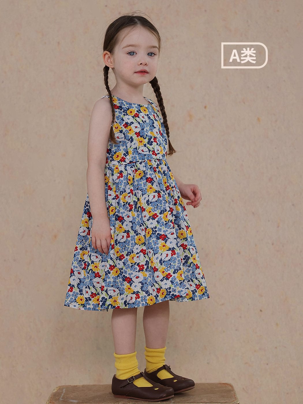 ノースリーブワンピース niche floral dress【mh0009482】