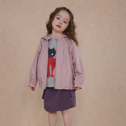 ショートコート・ジャケット・ジャンパー Pink / 80cm thin hooded sun-proof air-conditioning shirt【mh0009463】