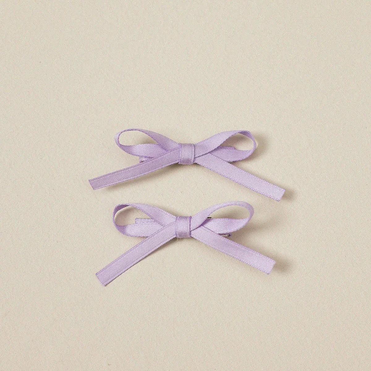 ヘアアクセサリー Purple ヘアアクセサリー ガールズリボンヘアピン前髪クリップ【mh0011287】