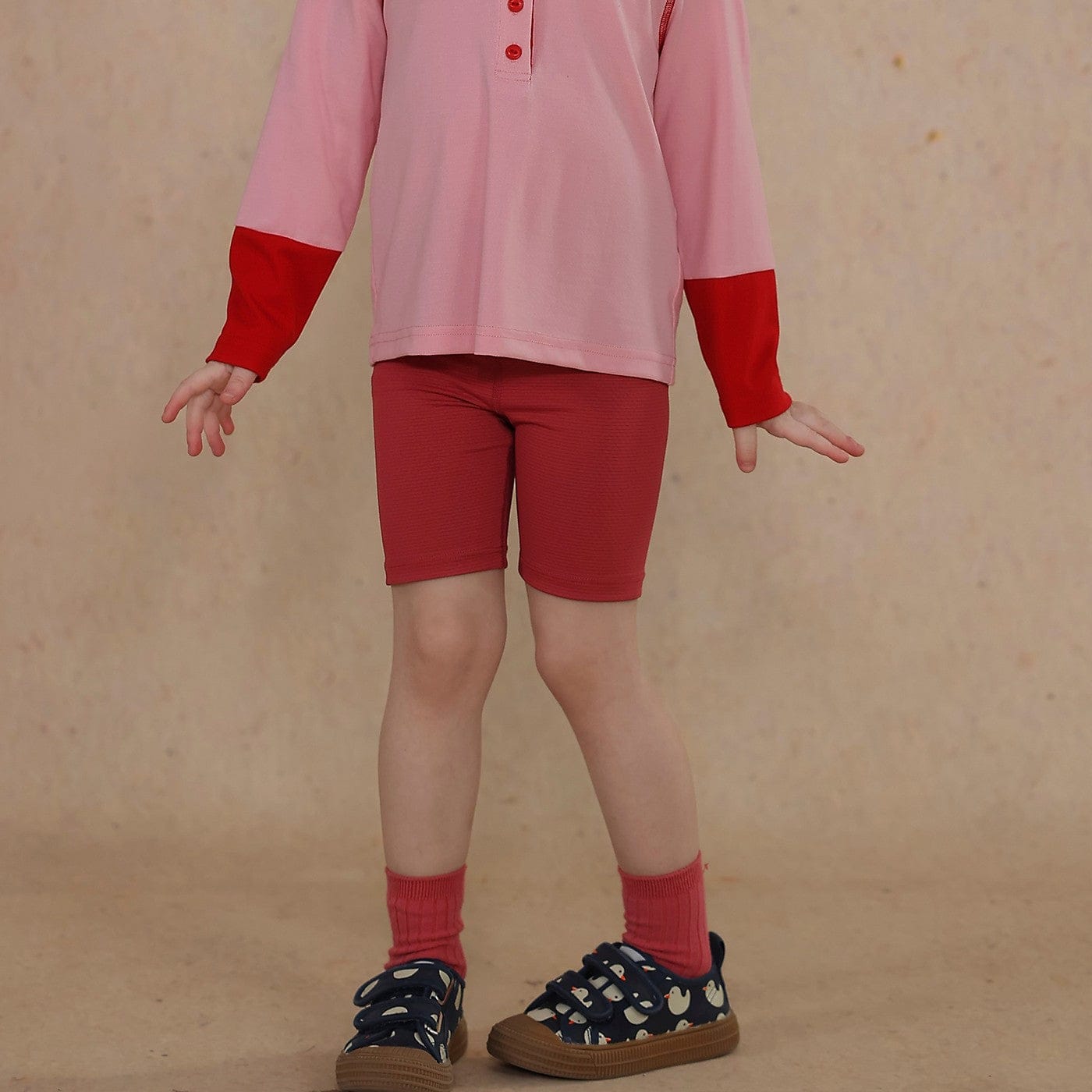 レギンスパンツ Red / 80cm quick-drying cycling pants【mh0009485】