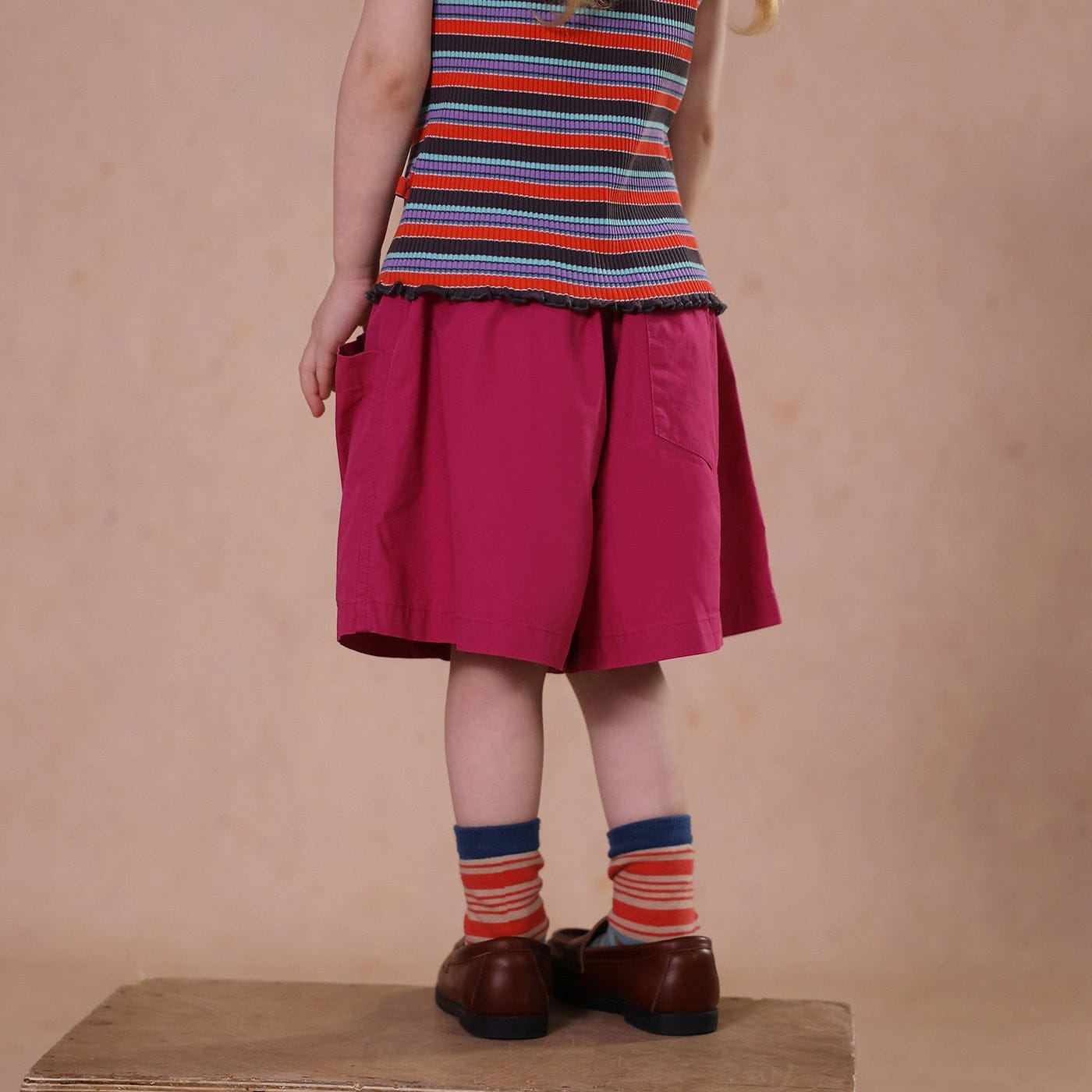 ハーフパンツ・ショートパンツ Rose / 80cm solid color casual pants【mh0009487】