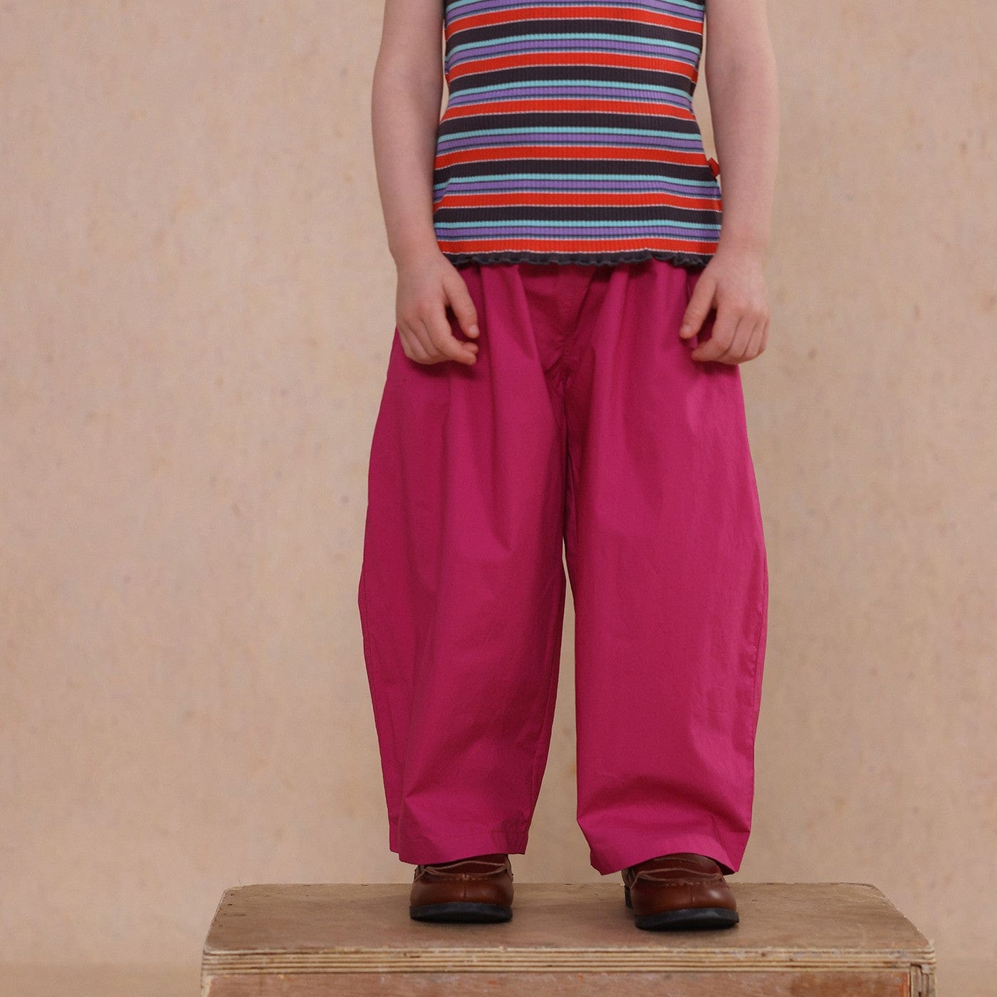 ロングパンツ・スウェットパンツ Rose red / 80cm thin cotton casual pants【mh0009484】