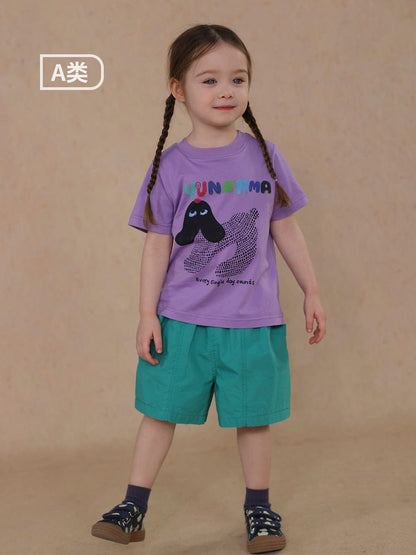 ハーフパンツ・ショートパンツ solid color casual pants【mh0009487】