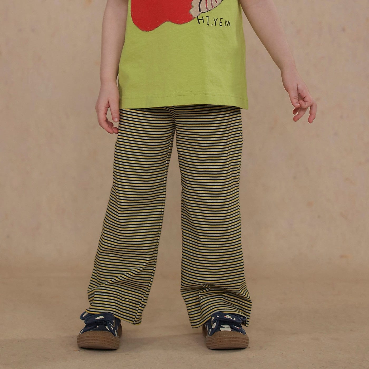 ロングパンツ・スウェットパンツ Yellow / 80cm pima cotton plaid casual pants【mh0009490】