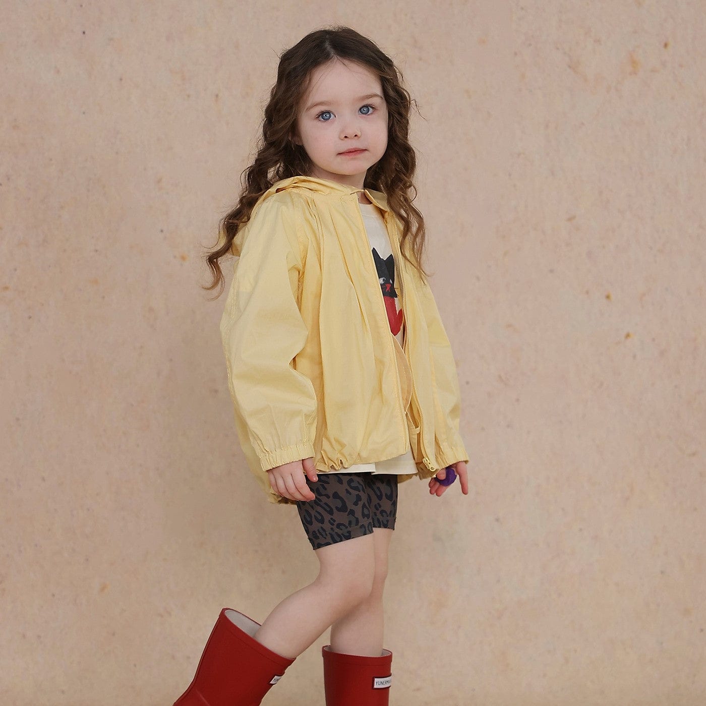 ショートコート・ジャケット・ジャンパー Yellow / 80cm thin hooded sun-proof air-conditioning shirt【mh0009463】