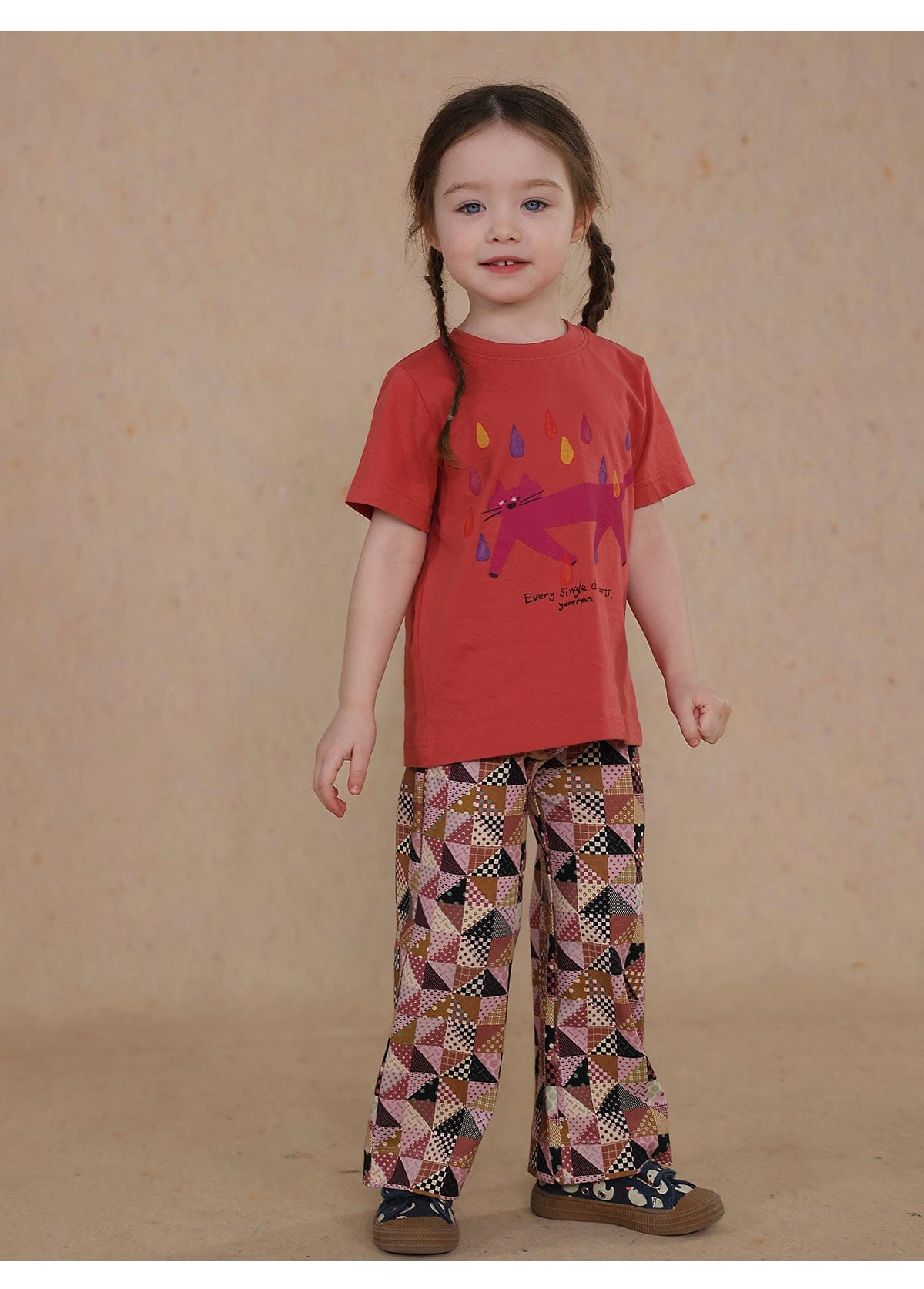 半袖Tシャツ cartoon short-sleeved T-shirt【mh0009465】