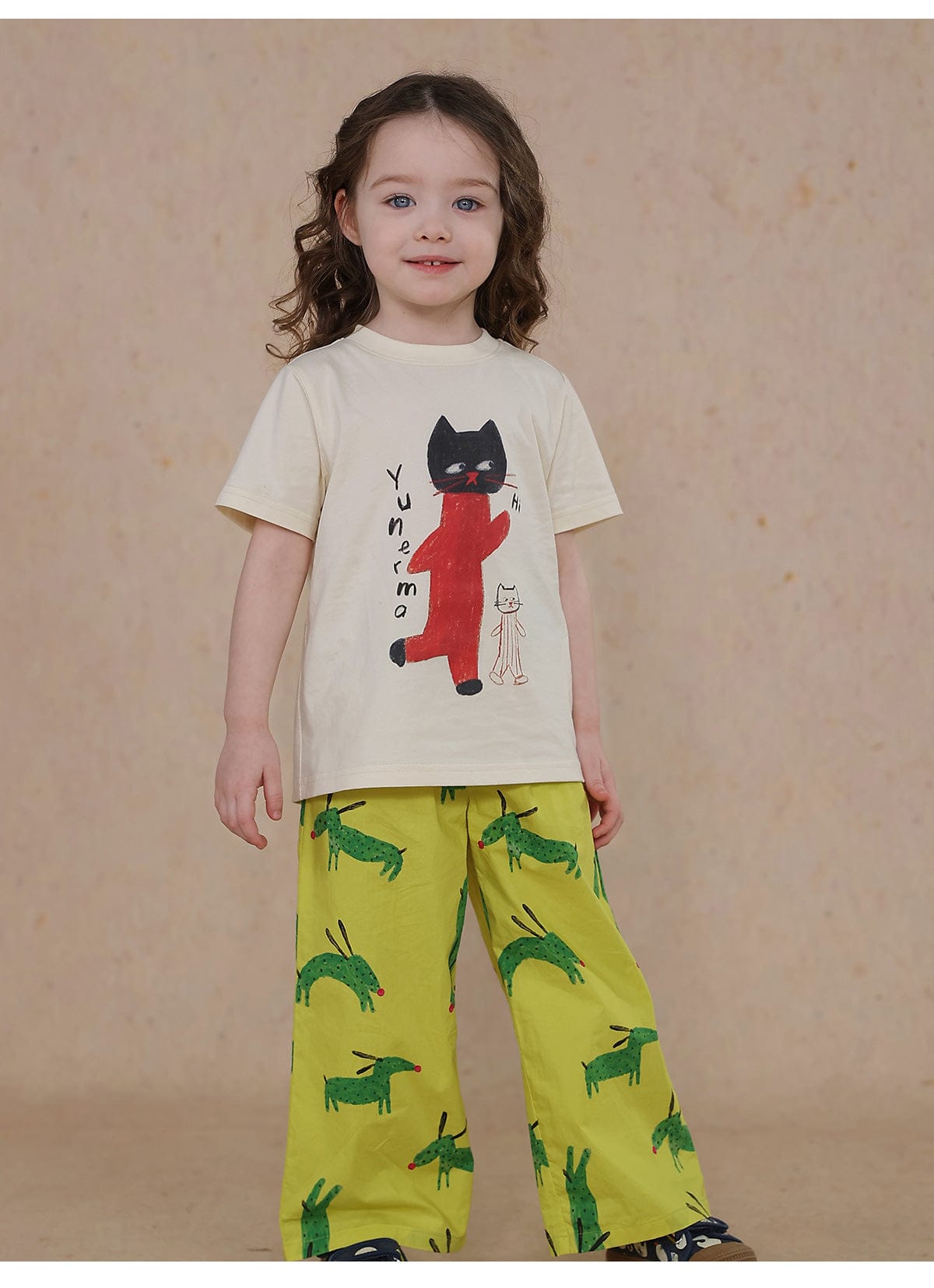 半袖Tシャツ cartoon short-sleeved T-shirt【mh0009465】