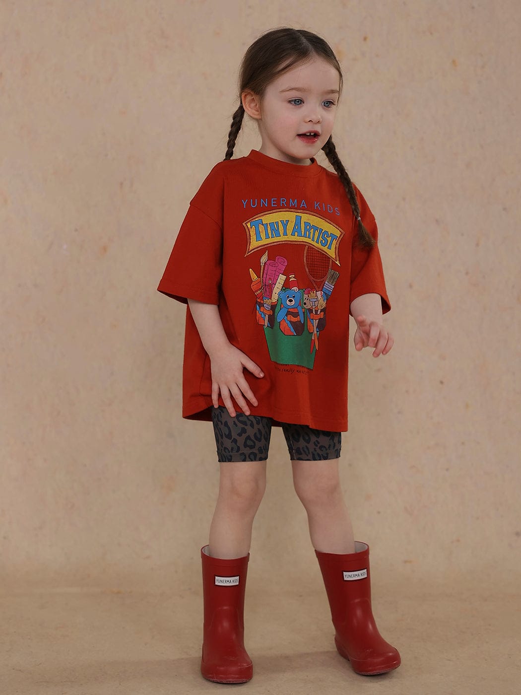 半袖Tシャツ cute cartoon short-sleeved T-shirt【mh0009468】