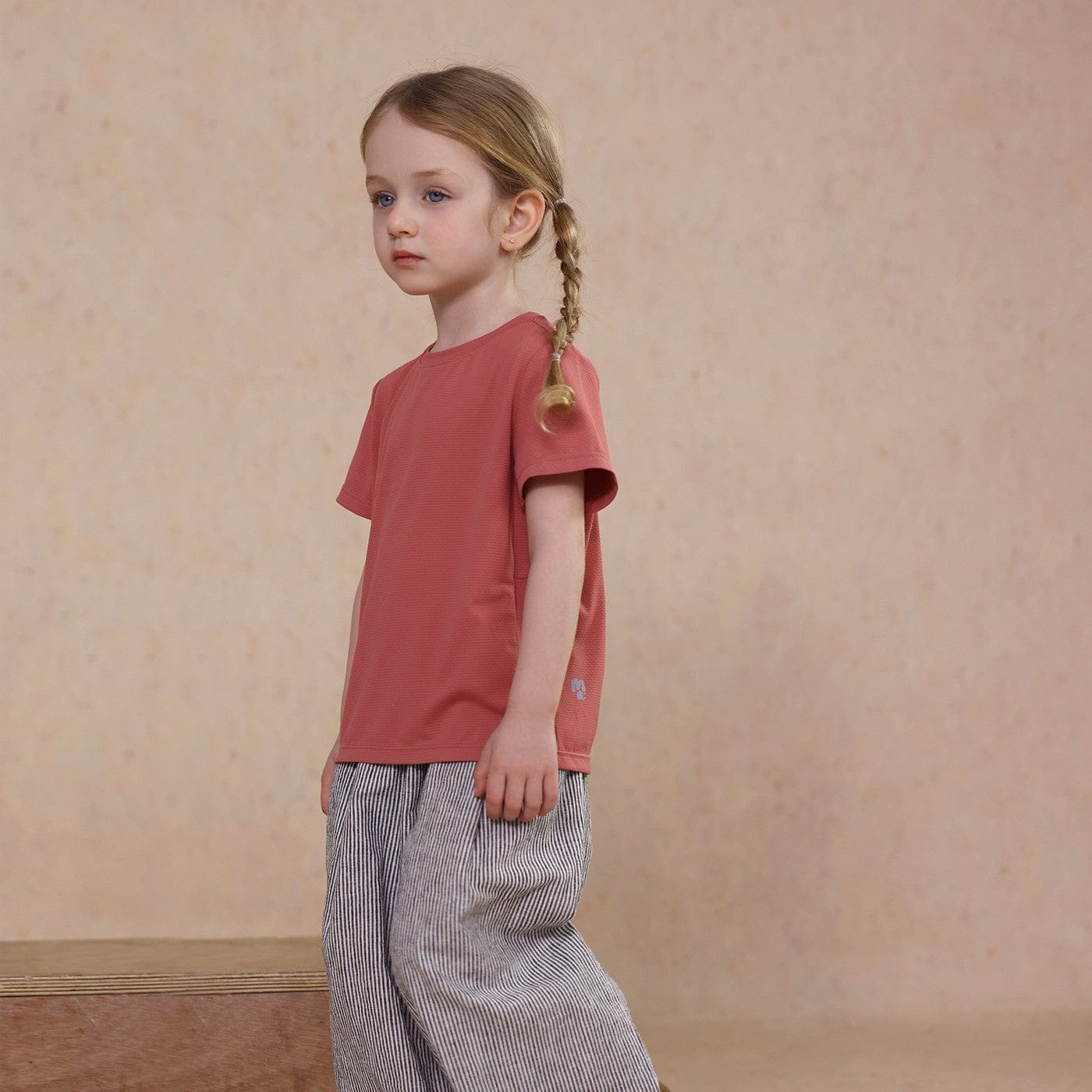 半袖Tシャツ Dark Pink / 80cm quick-drying short-sleeve T-shirt【mh0009466】