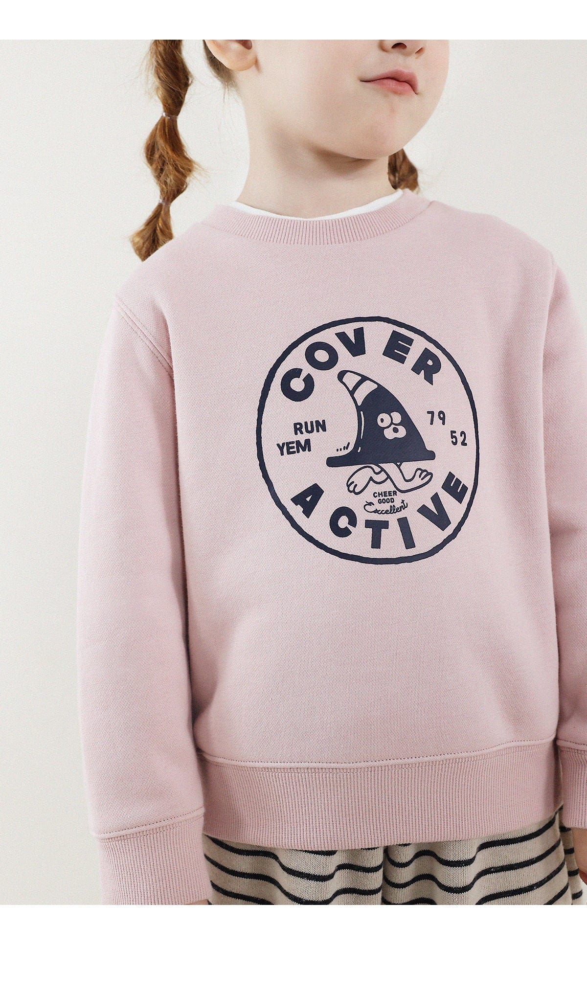 長袖Tシャツ 長袖スウェットシャツ 裏起毛 プリント クルーネック 暖か【mh0011342】