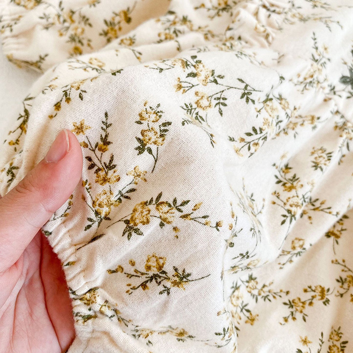 -ベビー フラワー ロンパース ボンネット セット【mh0000073】 - mamahalo shop - 長袖ロンパース -  べビー服 - 子供服 - 男の子 - 女の子