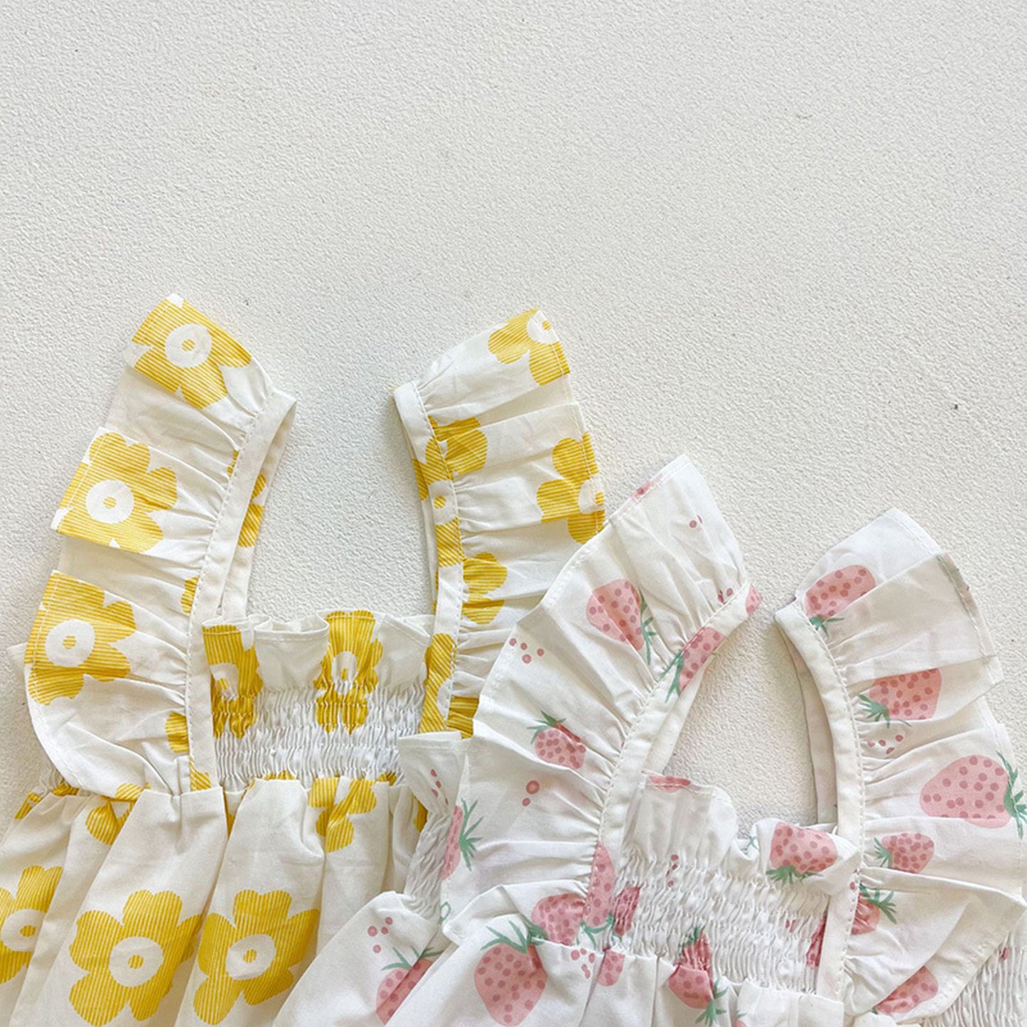 -ベビー フラワー ロンパース 帽子 セット【mh0000318】 - mamahalo shop - ノースリーブロンパース -  べビー服 - 子供服 - 男の子 - 女の子