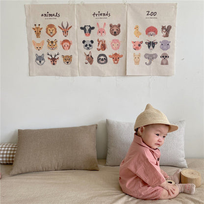 -☺︎ ベビーセットアップ 2点セット 半袖シャツ ショートパンツ 2カラー - mamahalo shop - 半袖セットアップ -  べビー服 - 子供服 - 男の子 - 女の子