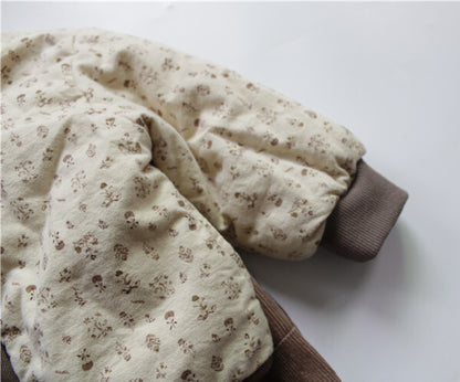 -キッズ フラワー ジャケット【mh0000300】 - mamahalo shop - ショートコート・ジャケット・ジャンパー -  べビー服 - 子供服 - 男の子 - 女の子