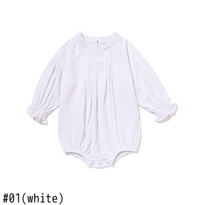 -ベビー 長袖 ふんわり ロンパース【mh0000404】 - mamahalo shop - 長袖ロンパース -  べビー服 - 子供服 - 男の子 - 女の子