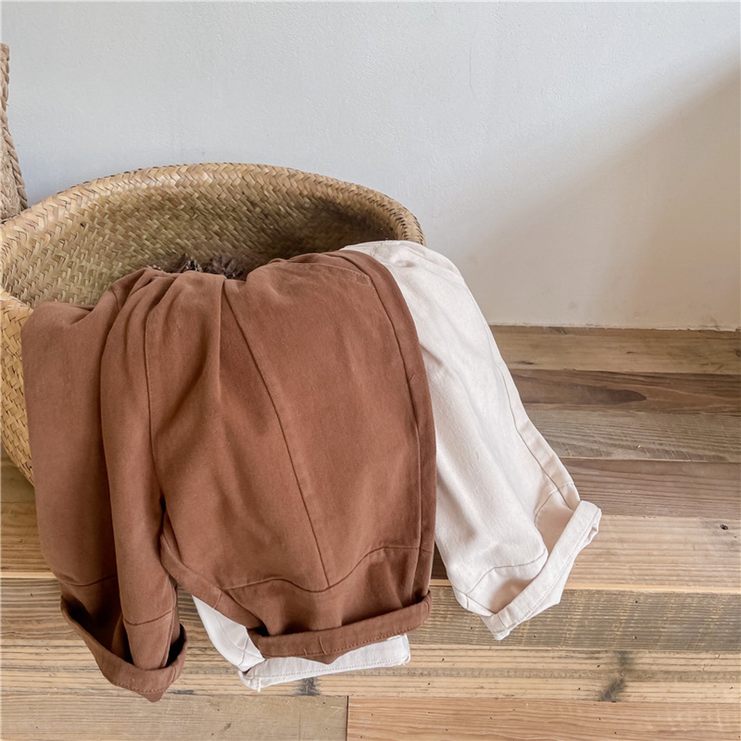 -キッズ ルーズ パンツ【mh0000331】 - mamahalo shop - ロングパンツ・スウェットパンツ -  べビー服 - 子供服 - 男の子 - 女の子