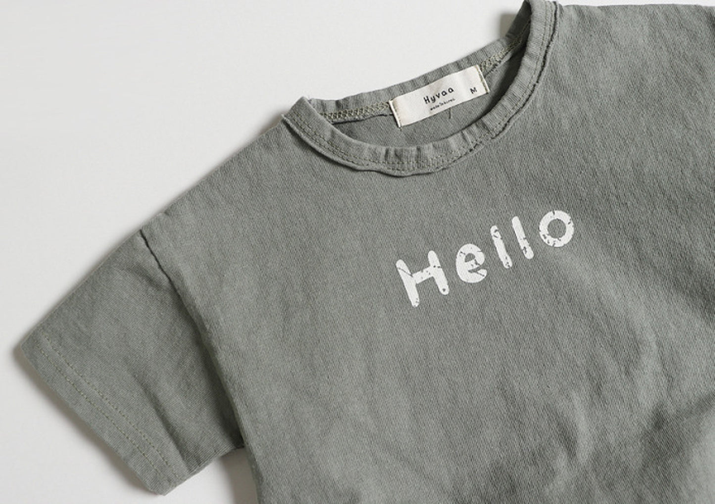 -ベビー HELLO  半袖 ロンパース【mh0000562】 - mamahalo shop - 半袖ロンパース -  べビー服 - 子供服 - 男の子 - 女の子