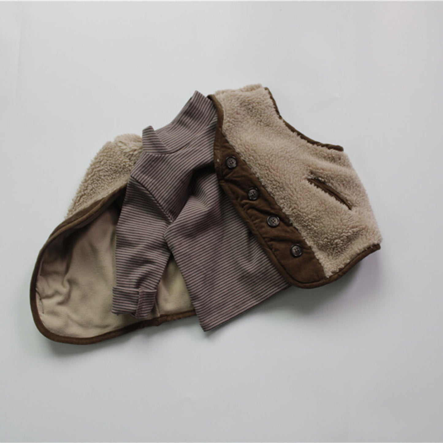 -キッズ フリース ベスト アウター【mh0000289】 - mamahalo shop - ベスト -  べビー服 - 子供服 - 男の子 - 女の子