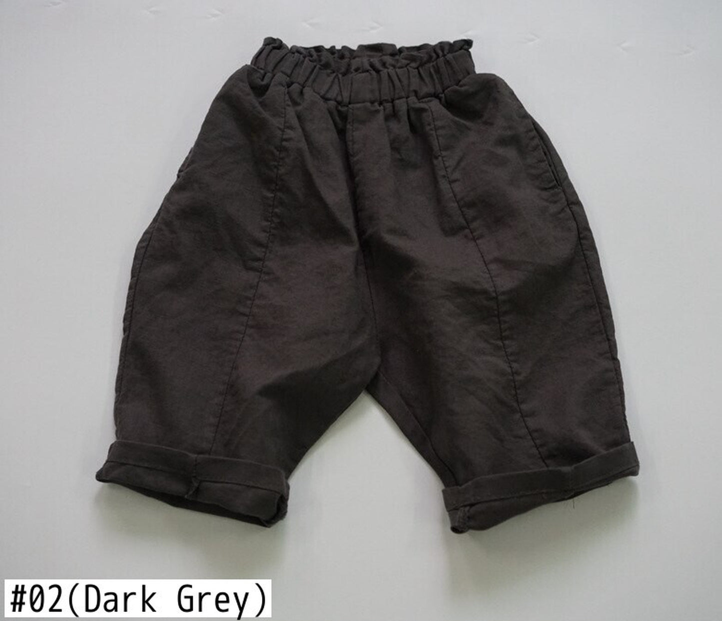 -キッズ コットン サマー パンツ - mamahalo shop - ハーフパンツ・ショートパンツ -  べビー服 - 子供服 - 男の子 - 女の子