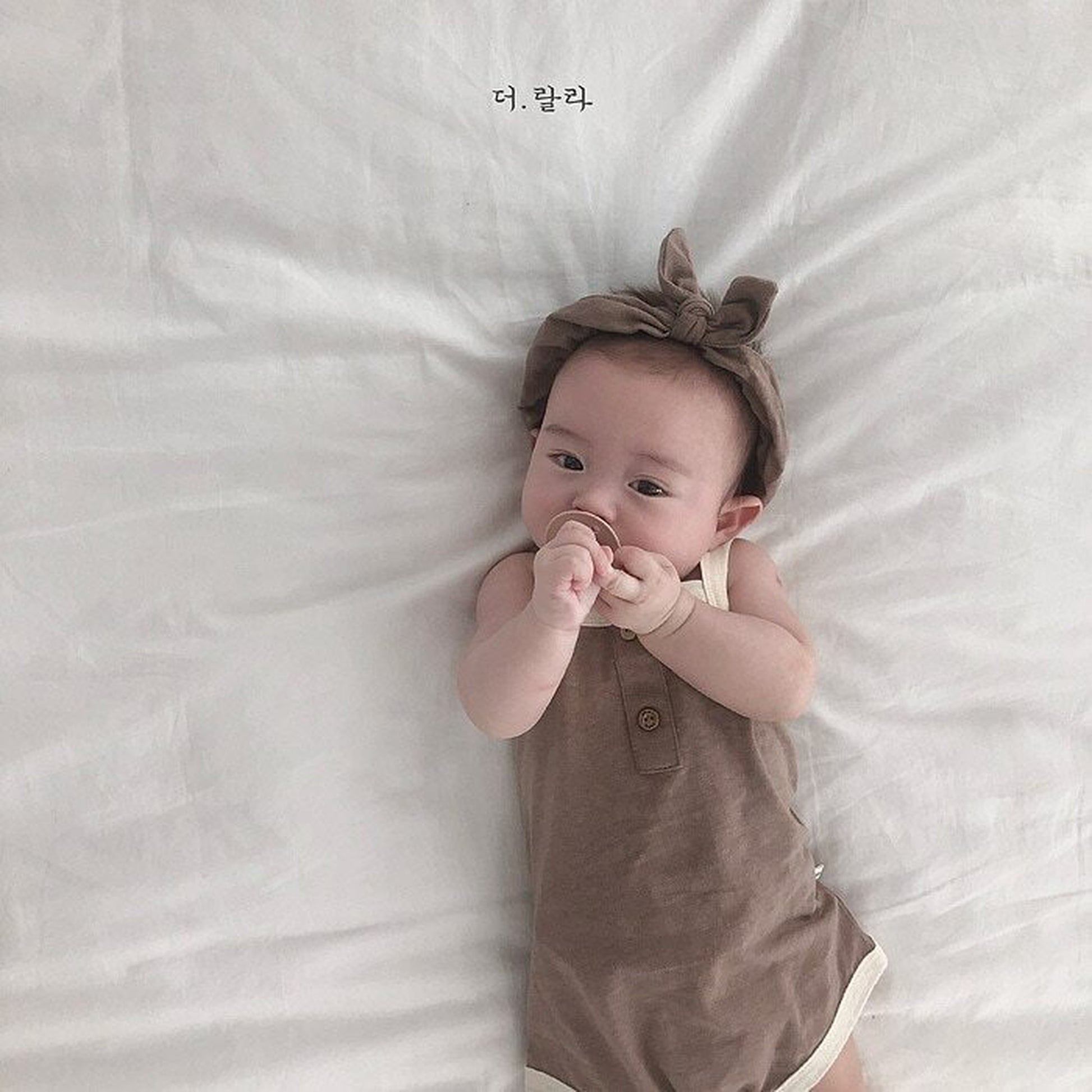 -ベビーロンパース キャミソールボディスーツ タンクロンパース 3カラー【mh0000535】 - mamahalo shop - ノースリーブロンパース -  べビー服 - 子供服 - 男の子 - 女の子