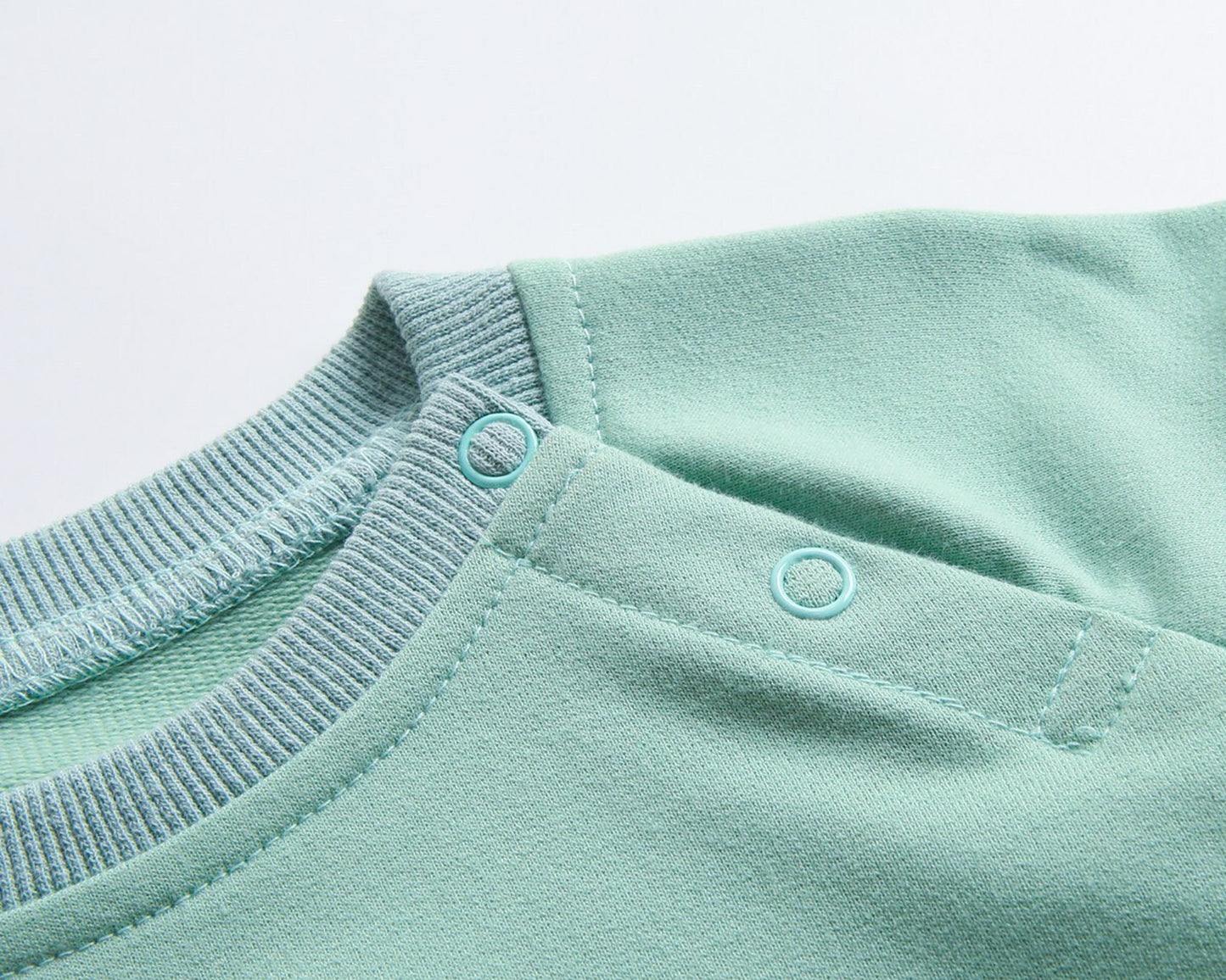 -ベビー フラワー ロンパース リボン ヘアバンド セット - mamahalo shop - 長袖ロンパース -  べビー服 - 子供服 - 男の子 - 女の子