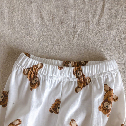 -キッズ くま 長袖パジャマセット【mh0000408】 - mamahalo shop - 長袖パジャマ -  べビー服 - 子供服 - 男の子 - 女の子