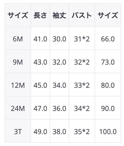 -ベビー レターロゴ ロンパース - mamahalo shop - 長袖ロンパース -  べビー服 - 子供服 - 男の子 - 女の子
