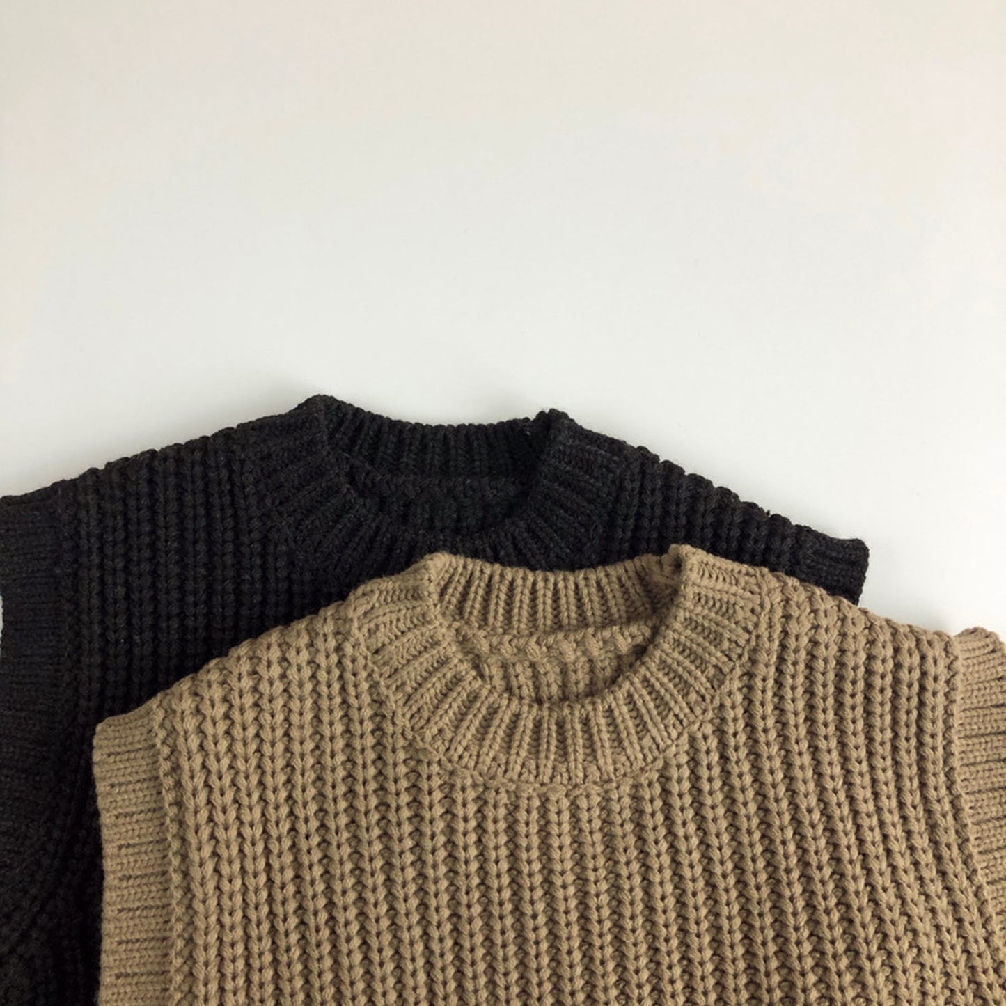 -キッズ ニット ベスト【mh0000262】 - mamahalo shop - ベスト -  べビー服 - 子供服 - 男の子 - 女の子