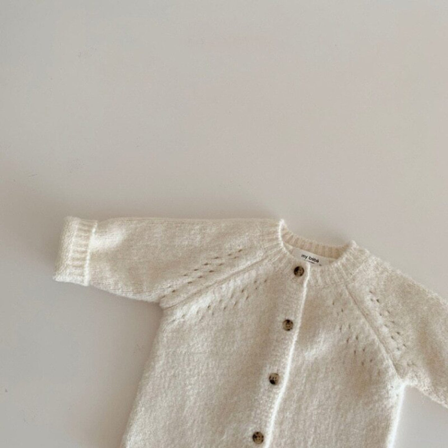 -ベビー ニット カーディガン - mamahalo shop - カーディガン・パーカー -  べビー服 - 子供服 - 男の子 - 女の子