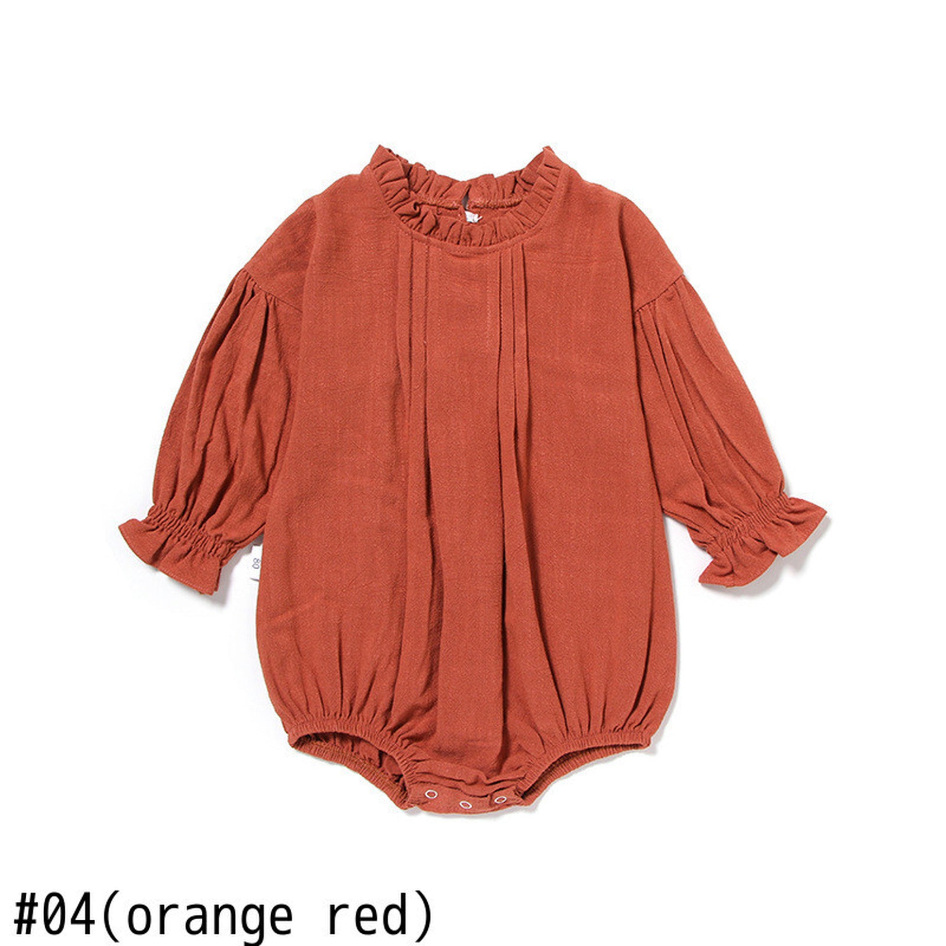 -ベビー 長袖 ふんわり ロンパース【mh0000404】 - mamahalo shop - 長袖ロンパース -  べビー服 - 子供服 - 男の子 - 女の子