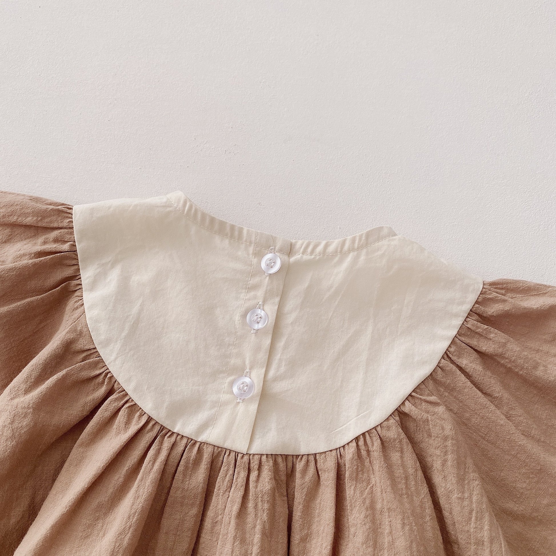 -ベビー バタフライ スリーブ ロンパース 48901799 - mamahalo shop - 半袖ロンパース -  べビー服 - 子供服 - 男の子 - 女の子