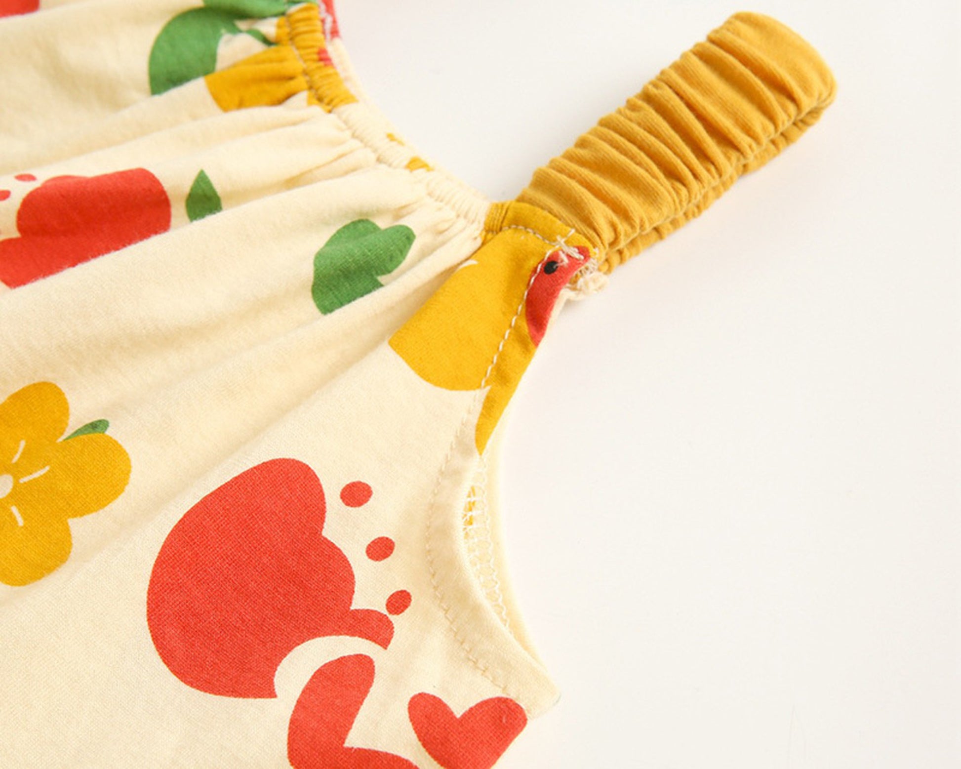 -ベビー フラワー セットアップ キャミソール トップス ブルマ パンツ - mamahalo shop - ノースリーブセットアップ -  べビー服 - 子供服 - 男の子 - 女の子