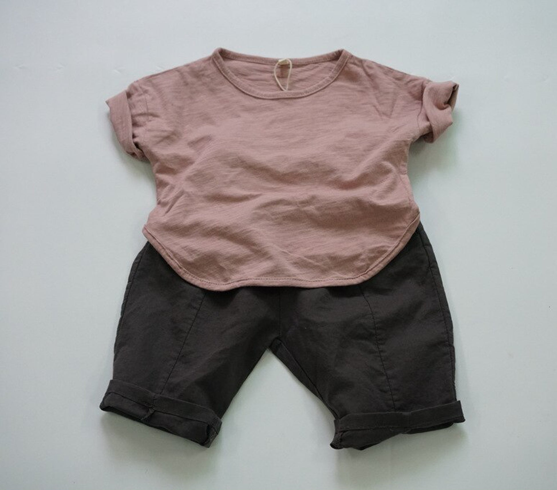 -キッズ コットン サマー パンツ - mamahalo shop - ハーフパンツ・ショートパンツ -  べビー服 - 子供服 - 男の子 - 女の子