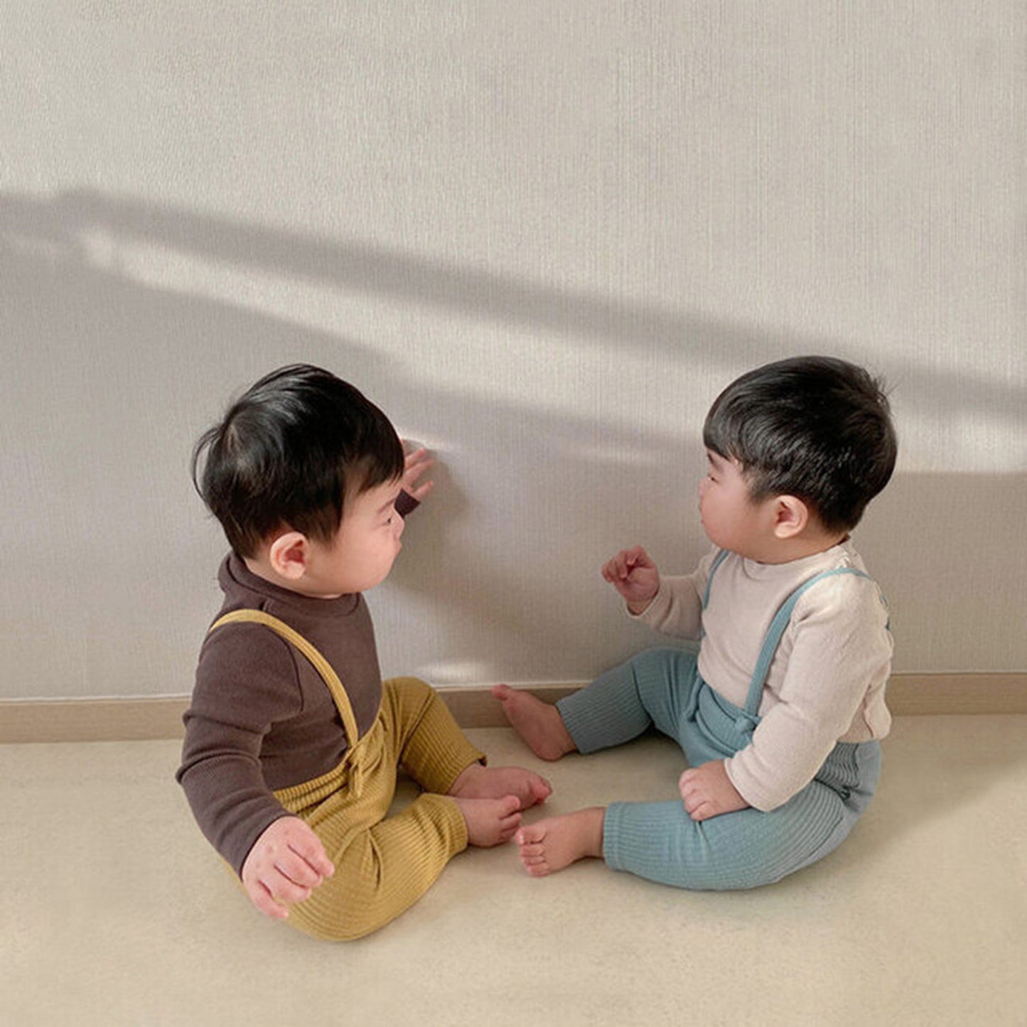 -ベビー サスペンダー レギンス パンツ【mh0000405】 - mamahalo shop - レギンスパンツ -  べビー服 - 子供服 - 男の子 - 女の子