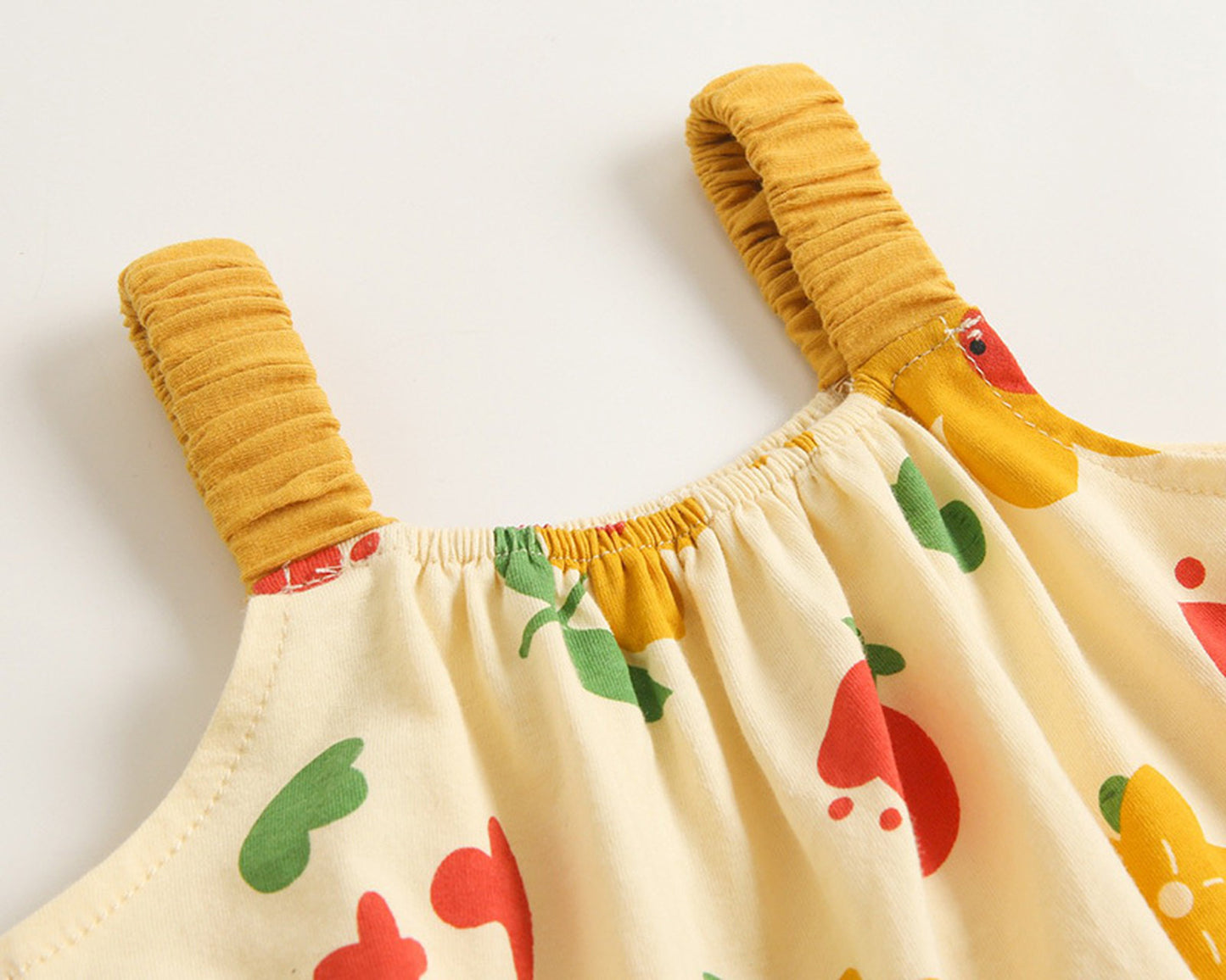 -ベビー フラワー セットアップ キャミソール トップス ブルマ パンツ - mamahalo shop - ノースリーブセットアップ -  べビー服 - 子供服 - 男の子 - 女の子