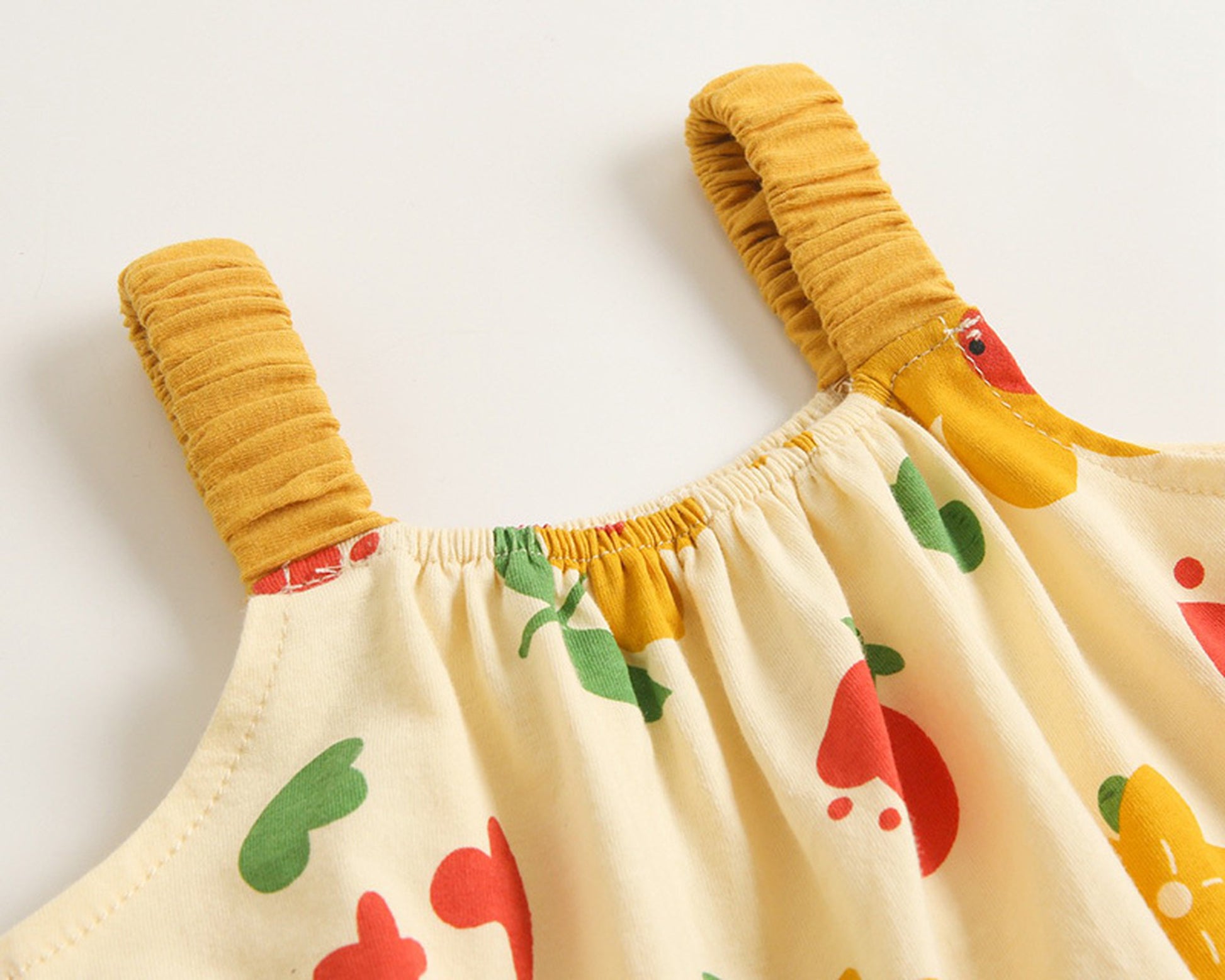 -ベビー フラワー セットアップ キャミソール トップス ブルマ パンツ - mamahalo shop - ノースリーブセットアップ -  べビー服 - 子供服 - 男の子 - 女の子