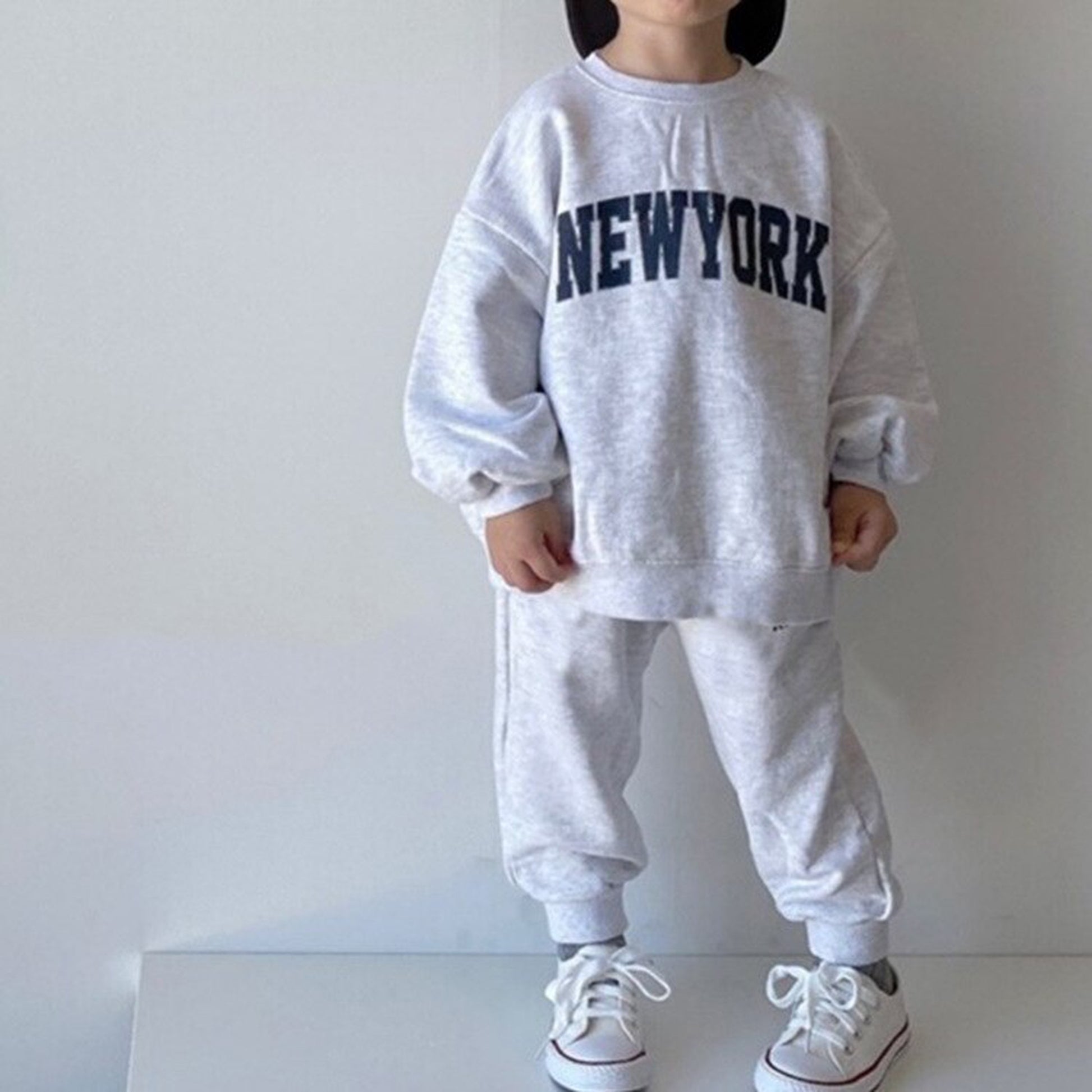 -キッズ スウェット セットアップ トレーナー パンツ【mh0000091】 - mamahalo shop - 長袖セットアップ -  べビー服 - 子供服 - 男の子 - 女の子